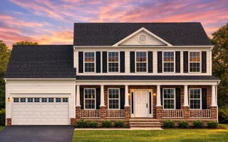 Plan  8-2037 - Aster Summit Hall |  Traditional Colonial - 4-Bed, 3.5-Bath, 2,785 SF
