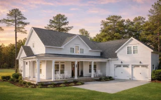 Plan  11-1429 - Aster Summit Cottage  | Modern Farmhouse - 4-Bed, 3.5-Bath, 3,065 SF