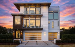 Plan  15-1019 - Aster Bend Retreat |  Modern Contemporary - 4-Bed, 5-Bath, 4,200 SF