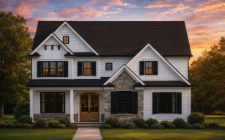 Plan  11-1522 - Aster Summit Residence  | New American - 4-Bed, 3.5-Bath, 2,138 SF