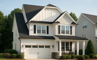 Plan  9-1651 - Aster Field Residence  | Modern Farmhouse - 4-Bed, 2-Bath, 2,575 SF