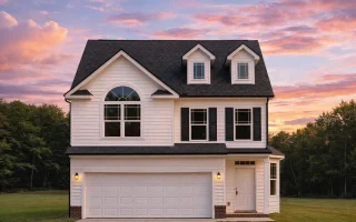 Plan  8-1147 - Aster Field Haven |  Traditional Colonial - 3-Bed, 2.5-Bath, 2,070 SF