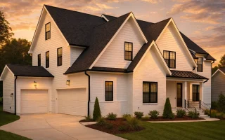Plan  19-1791C - Aster Field Estate  | Modern Farmhouse - 5-Bed, 5-Bath, 2,611 SF