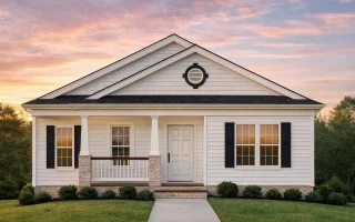Plan  12-2576 - Aster Field Farmhouse  | Traditional - 4-Bed, 2-Bath, 1,290 SF
