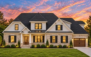 Plan  18-1864 - Aster Cove Place |  New American - 4-Bed, 4-Bath, 3,565 SF