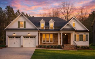 Plan  16-1478 - Aster Harbor Lodge |  Traditional - 4-Bed, 3.5-Bath, 3,140 SF