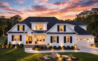 Plan
  18-1864 - Aster Cove Place |
  New American - 4-Bed, 4-Bath, 3,565 SF