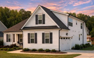 Plan  18-2238 - Aster Cove Hall |  Cape Cod - 4-Bed, 3.5-Bath, 2,643 SF