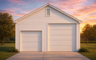 Plan  13-1741 - Aster Field Villa |  Traditional Garage - 1,375 SF