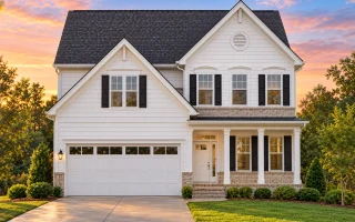 Plan  9-1880 - Aster Springs Homestead  | Colonial Revival - 4-Bed, 2,245 SF