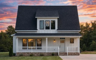 Plan  17-1040 - Aster Crossing Retreat  | Cape Cod - 3-Bed, 2-Bath, 1,936 SF