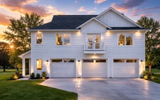 Plan  17-1302 - Aster Landing Estate  | New American - 2-Bed, 1-Bath, 960 SF