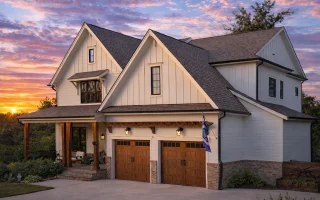 Plan  19-2016 - Aster Point Chalet |  Modern Farmhouse - 5-Bed, 5-Bath, 3,902 SF