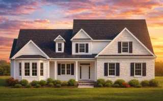 Plan  8-0604-07 - Aster Crossing Farm  | Traditional - 4-Bed, 2.5-Bath, 3,431 SF