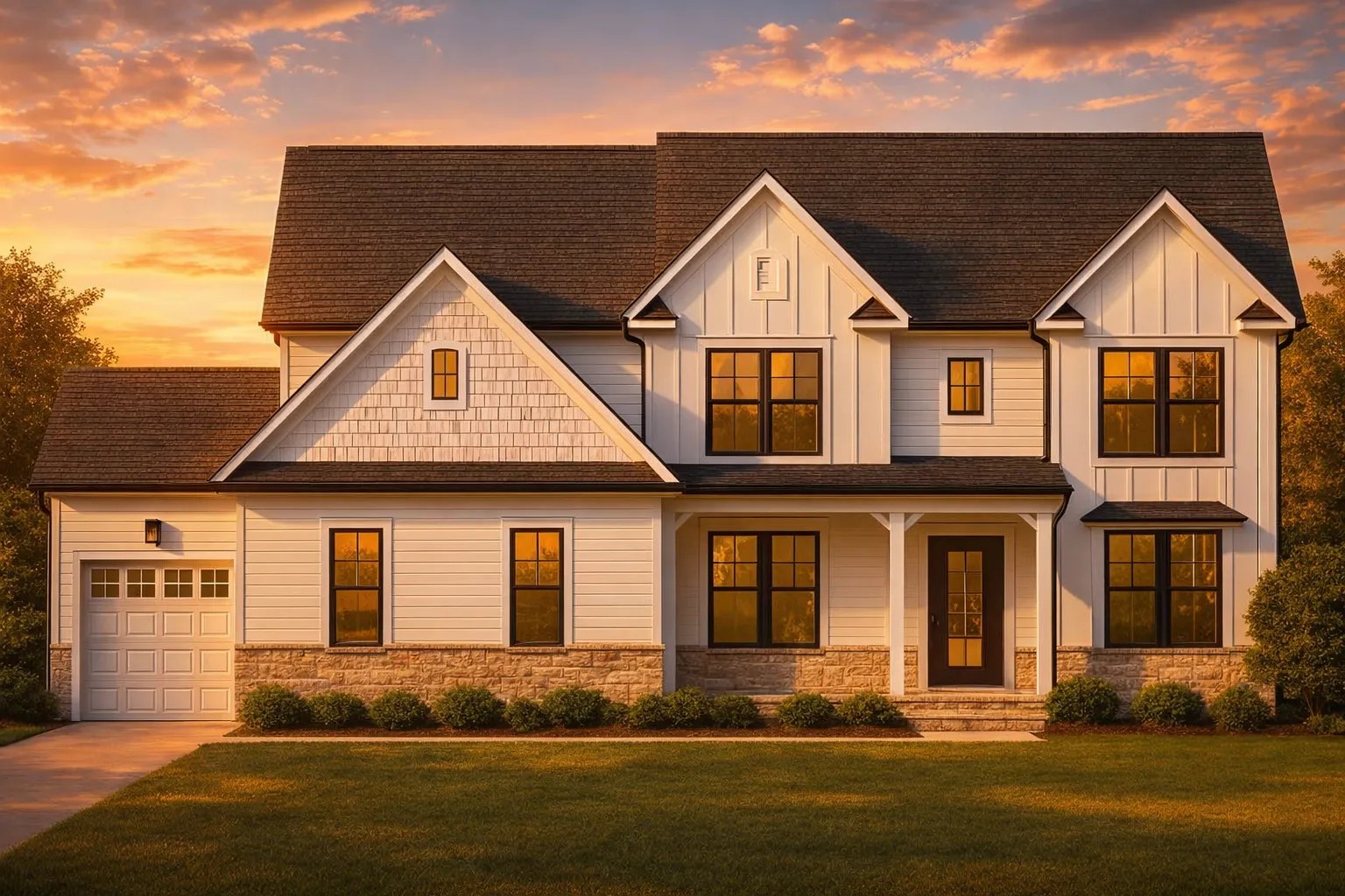 Spacious 4-Bedroom Craftsman House Plan with Optional 3rd Floor