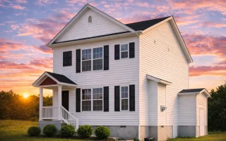 Plan  9-1659 - Aster Hollow Residence  | Traditional Colonial - 3-Bed, 2-Bath, 1,379 SF