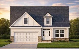 Plan  9-1457 - Aster Point Homestead  | Modern Farmhouse - 3-Bed, 3.5-Bath, 2,157 SF
