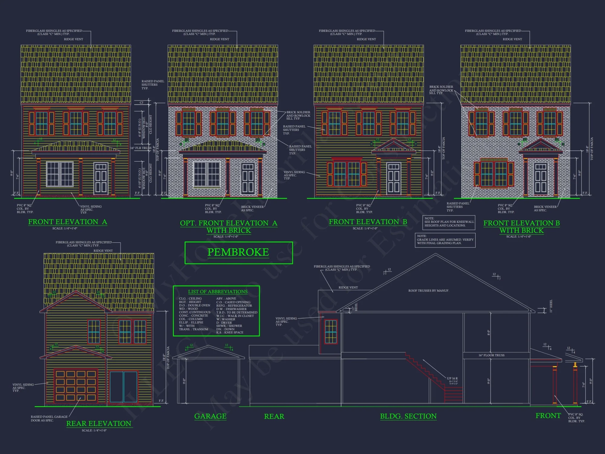 Modern Townhome Floor Plan with CAD Architecture Designs