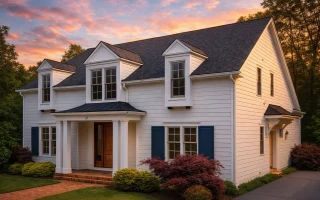 Plan  16-1138 - Aster Point Villa |  Traditional Colonial - 3-Bed, 3.5-Bath, 3,453 SF
