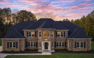 Plan  16-1156 - Aster Run Homestead  | Neo-Colonial - 5-Bed, 3.5-Bath, 6,357 SF