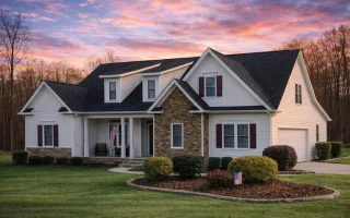 Plan  8-1969 - Aster Creek Farmhouse  | Modern Farmhouse - 3-Bed, 2.5-Bath, 1,863 SF