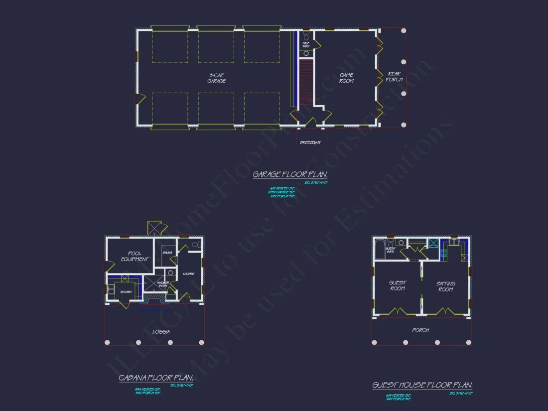 Spacious 2-Story Garage Home Plan with Recreational Room & Breezeway