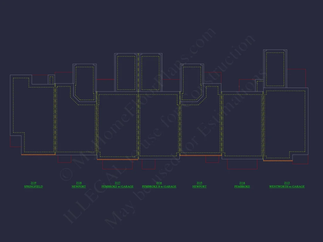 Elegant 2-Story House Plan with Traditional Design