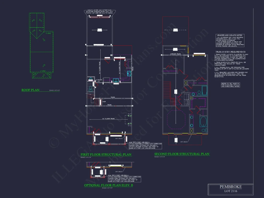 Elegant 2-Story House Plan with Traditional Design