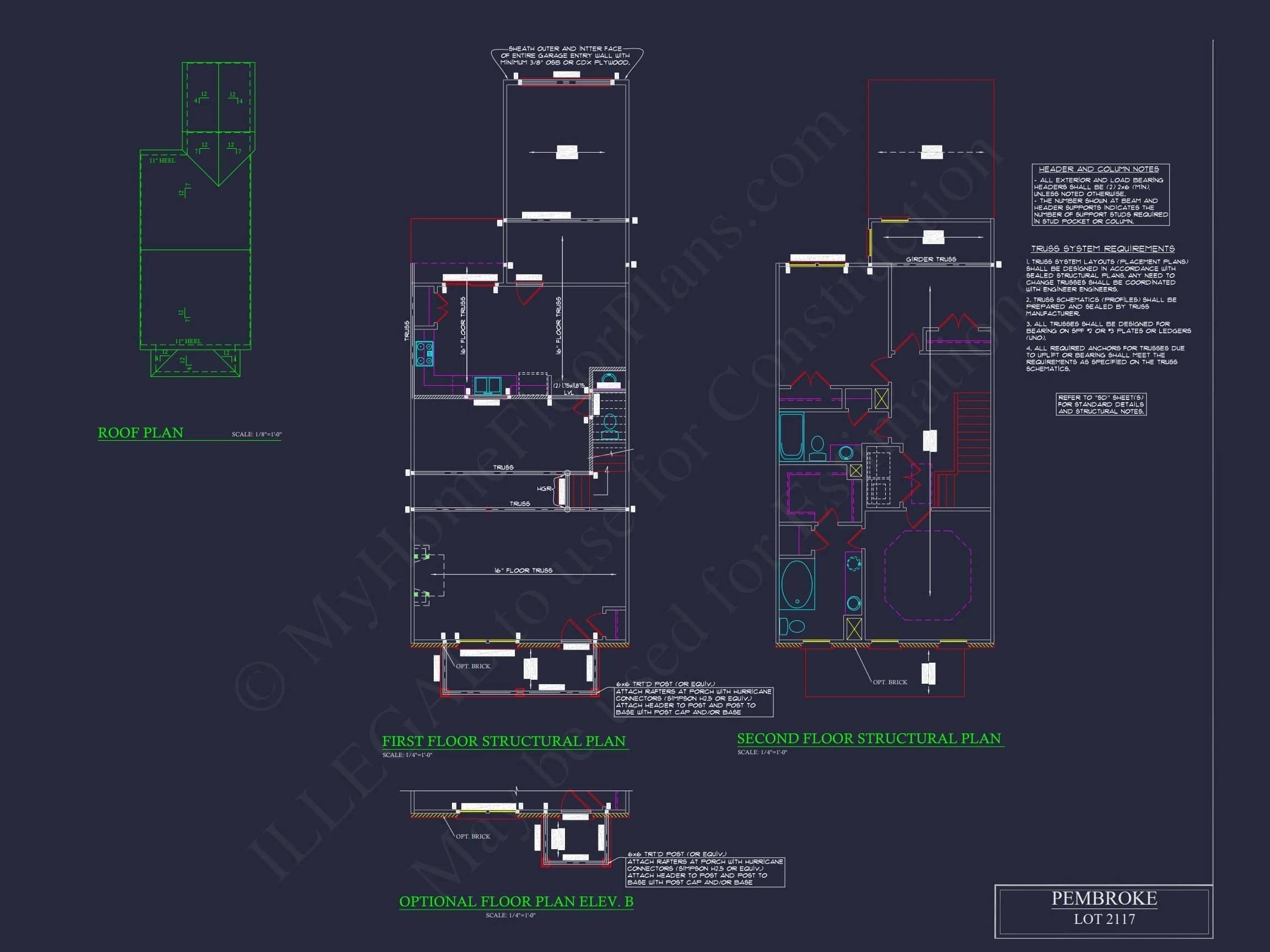 11-1083-1 7-UNIT TOWNHOUSE PLAN -Traditional Suburban Home Plan - 3-Bed, 2-Bath, 1,664 SF 21 Elegant 2-Story House Plan with Traditional Design