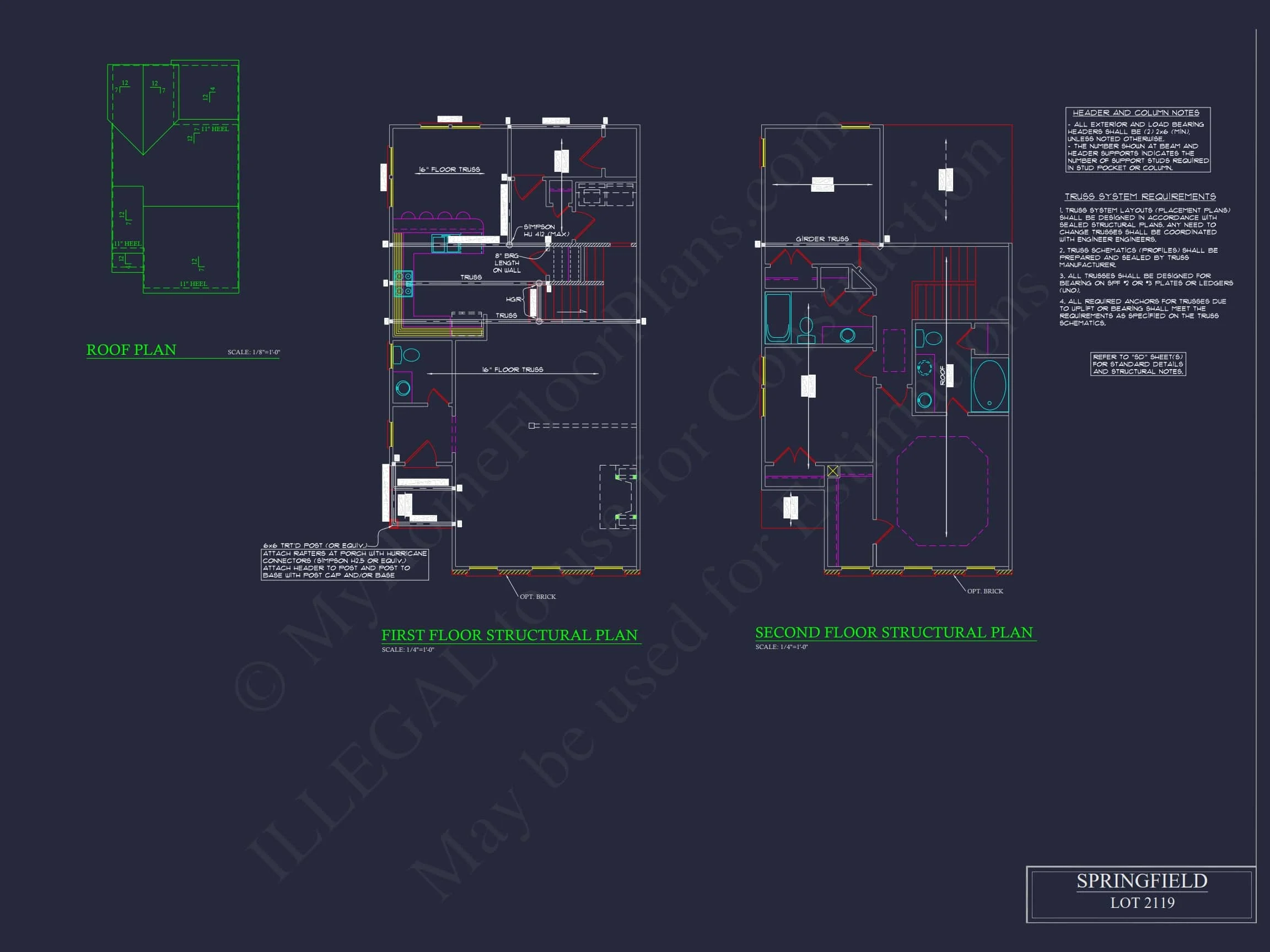 11-1083-1 7-UNIT TOWNHOUSE PLAN -Traditional Suburban Home Plan - 3-Bed, 2-Bath, 1,664 SF 23 Elegant 2-Story House Plan with Traditional Design