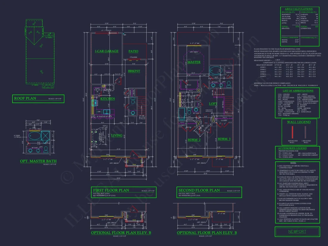 Elegant 2-Story House Plan with Traditional Design