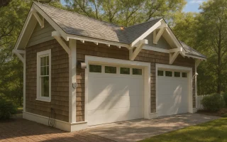 Plan  8-1962 - Aster Bluff Lodge |  Charleston Garage Plan - 320 SF