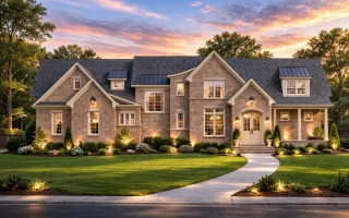 Plan  20-1743 - Aster Grove Residence  | Traditional Colonial - 4-Bed, 3.5-Bath, 4,026 SF