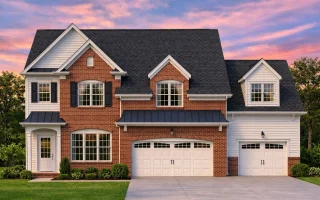 Plan  7-2374 - Aster Meadow Lodge |  Traditional Colonial - 4-Bed, 2.5-Bath, 3,485 SF