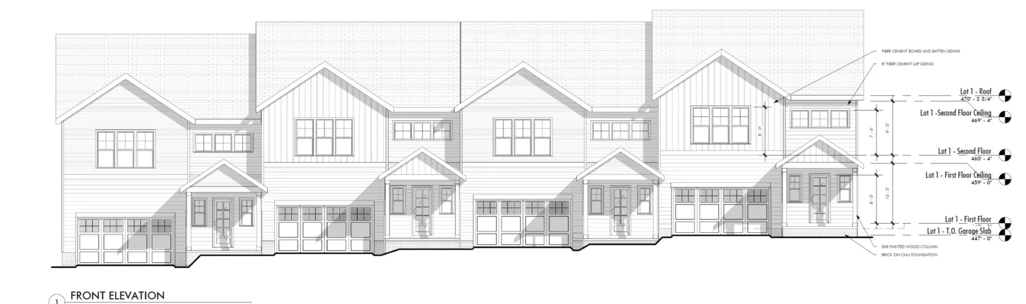 Elegant Multi-Family House Plan with CAD Designs and Blueprints
