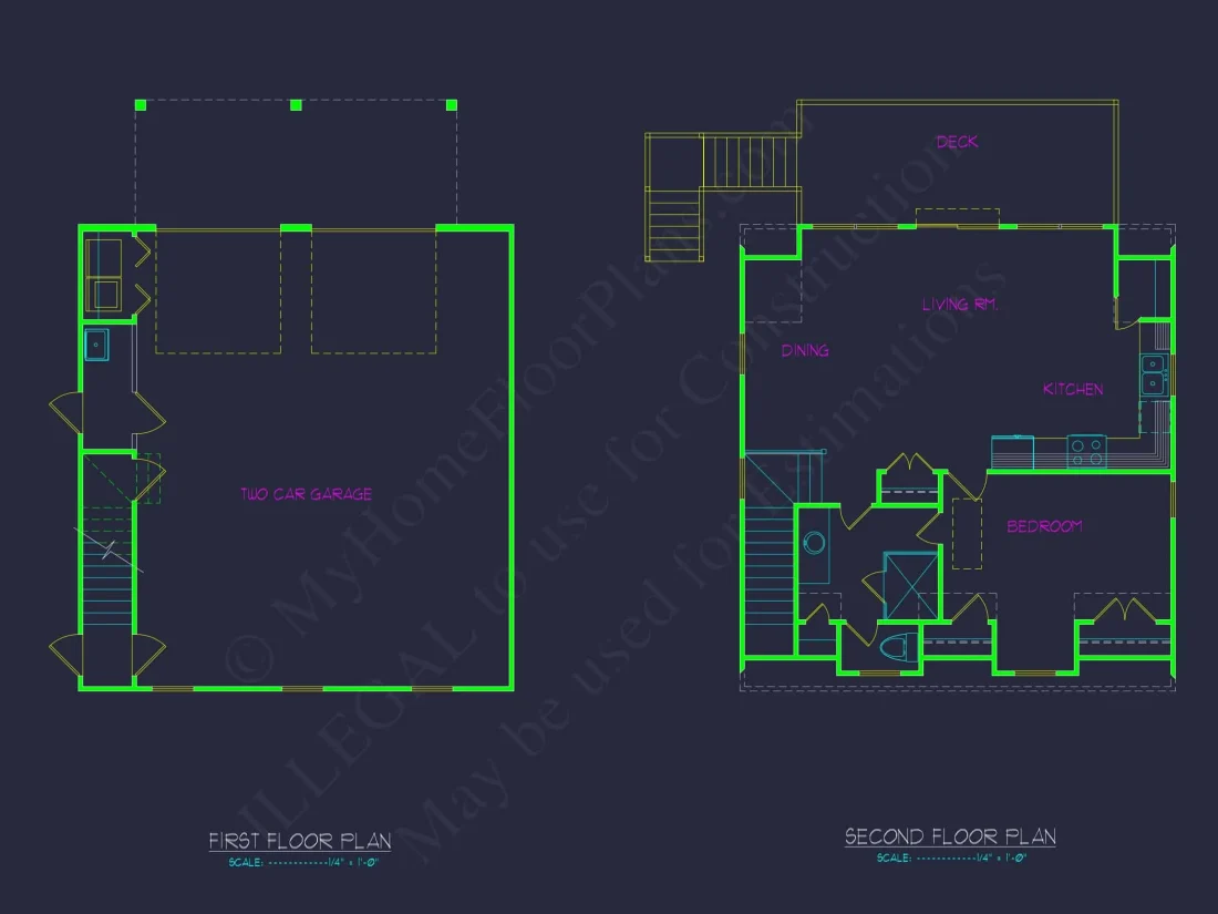 Affordable Ranch Home Floor Plan with Open Layout and 3 Bedrooms