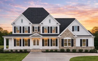 Plan  12-2148 - Aster Grove Chalet |  New American - 4-Bed, 3.5-Bath, 4,773 SF