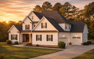 Plan  16-1532 - Aster Ridge Chalet |  Modern Farmhouse - 5-Bed, 4-Bath, 3,446 SF