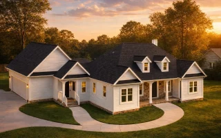 Plan  18-1512 - Aster Grove Farm |  Craftsman Farmhouse - 4-Bed, 4.5-Bath, 3,777 SF
