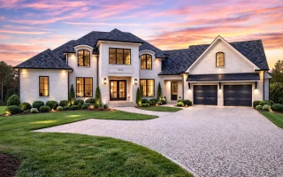 Plan  18-1653 - Aster Ridge Haven |  French Country - 5-Bed, 7-Bath, 6,707 SF