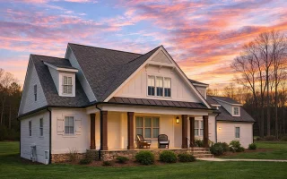 Plan  19-1187 - Aster Ridge Estate |  Modern Farmhouse - 3-Bed, 3-Bath, 2,488 SF