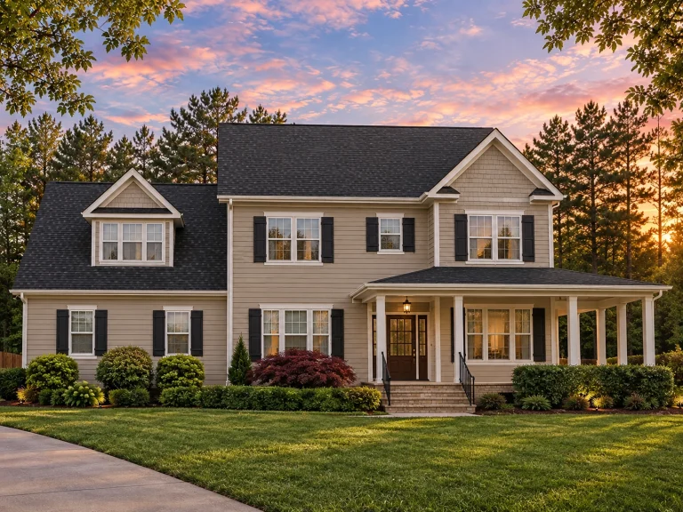 Courtyard House Plans 8 Stylish 2-Story Home Floor Plan with Craftsman Details & 2-Car Garage