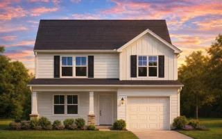 Plan  9-1312 - Aster Ridge Homestead  | Traditional - 3-Bed, 2.5-Bath, 1,566 SF