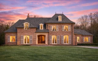 Plan  9-1860 - Aster Ridge Retreat |  French Provincial - 5-Bed, 3.5-Bath, 6,515 SF