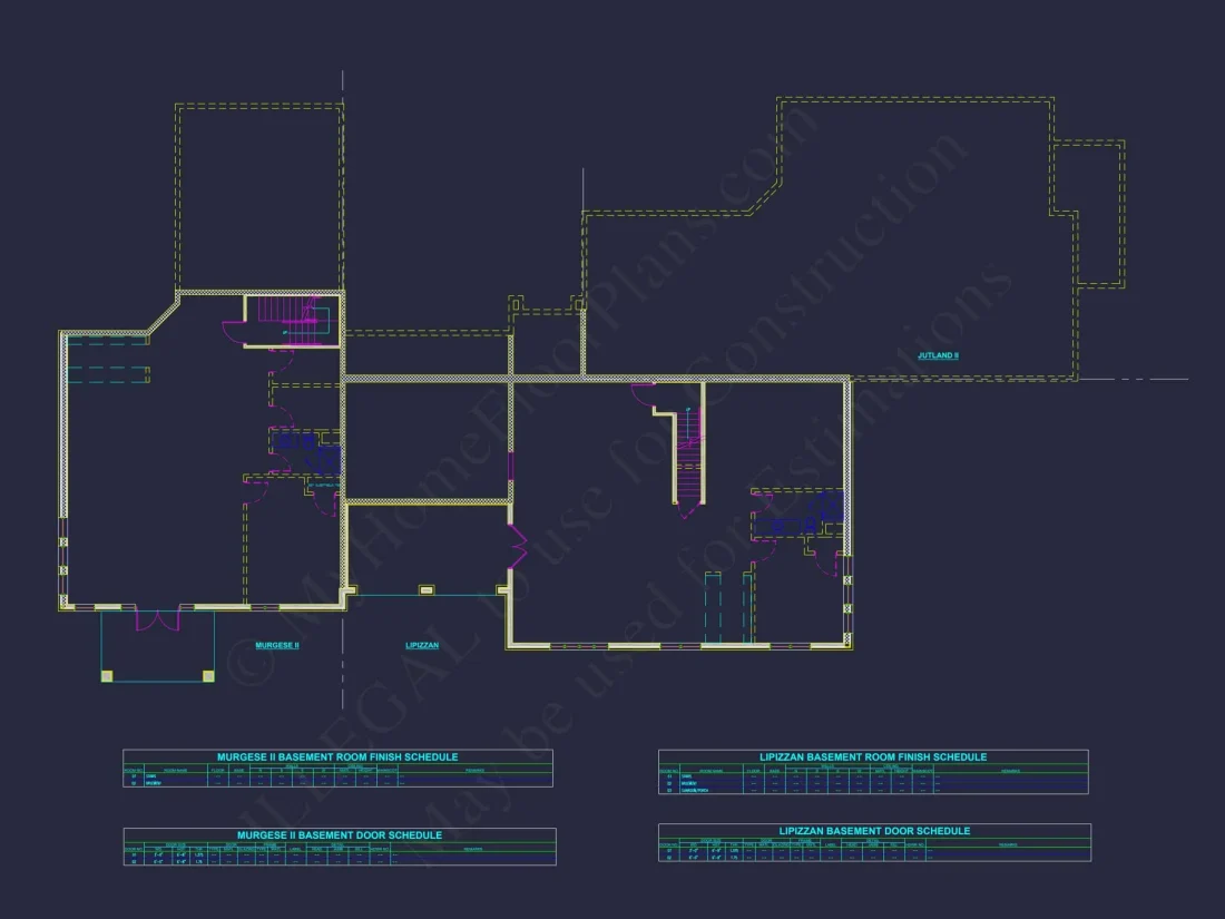 Luxury Triplex House Plan with Modern CAD Designs & Spacious Layout