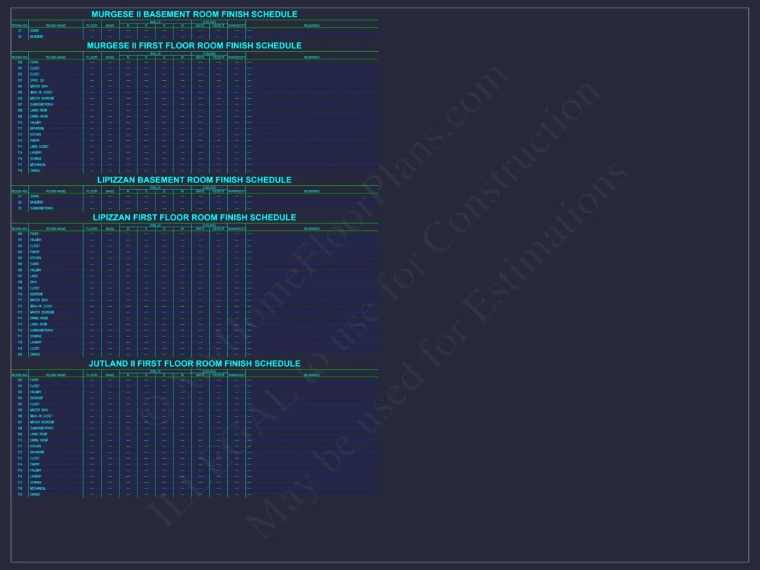 Luxury Triplex House Plan with Modern CAD Designs & Spacious Layout