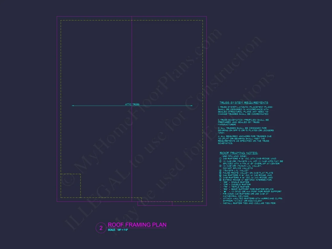 Modern Garage & Workshop Home Plan with 2 Floors in CAD