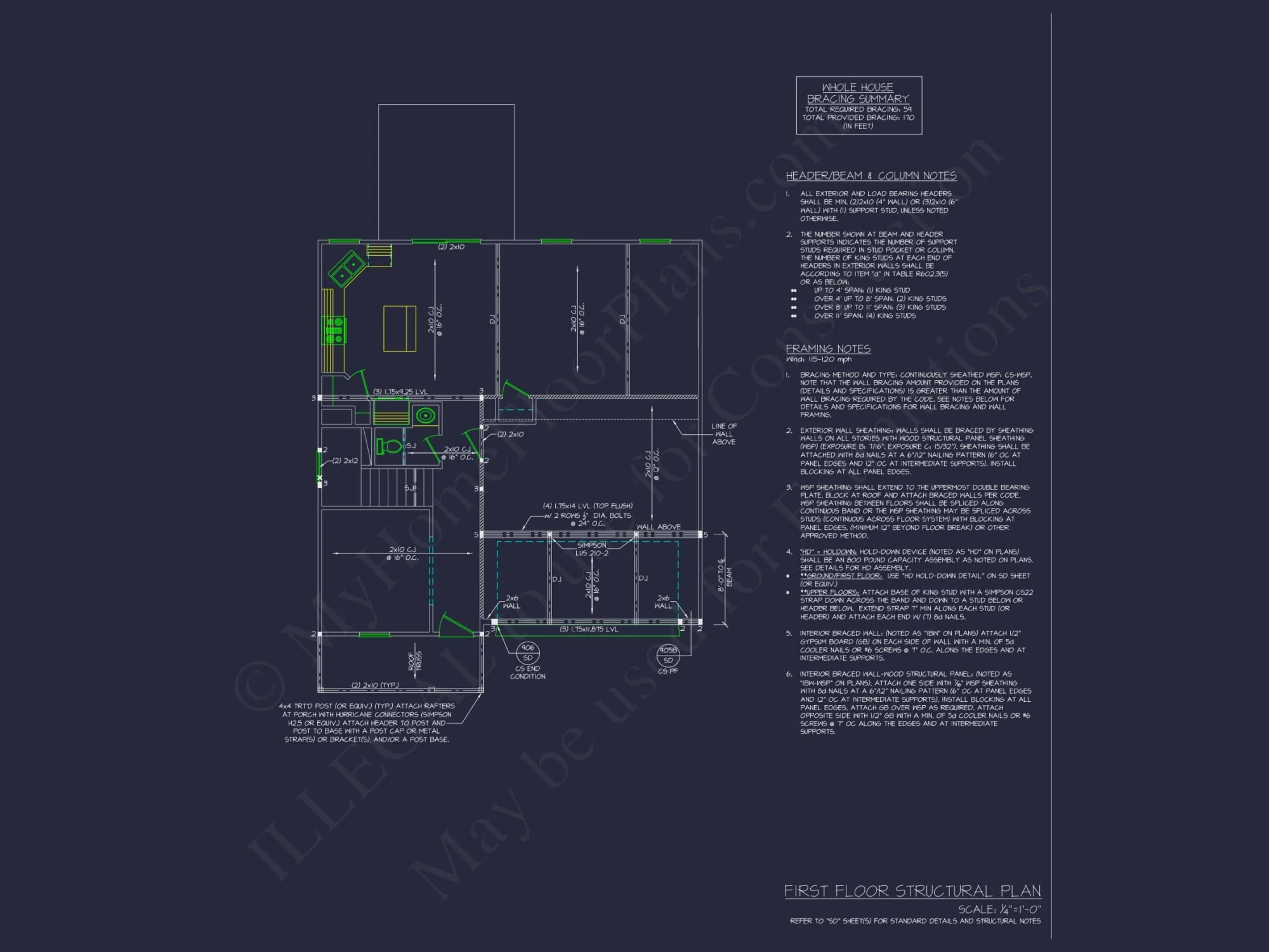 Modern 2-Story House Plan with Open Floor Layouts and Craftsman Curb Appeal