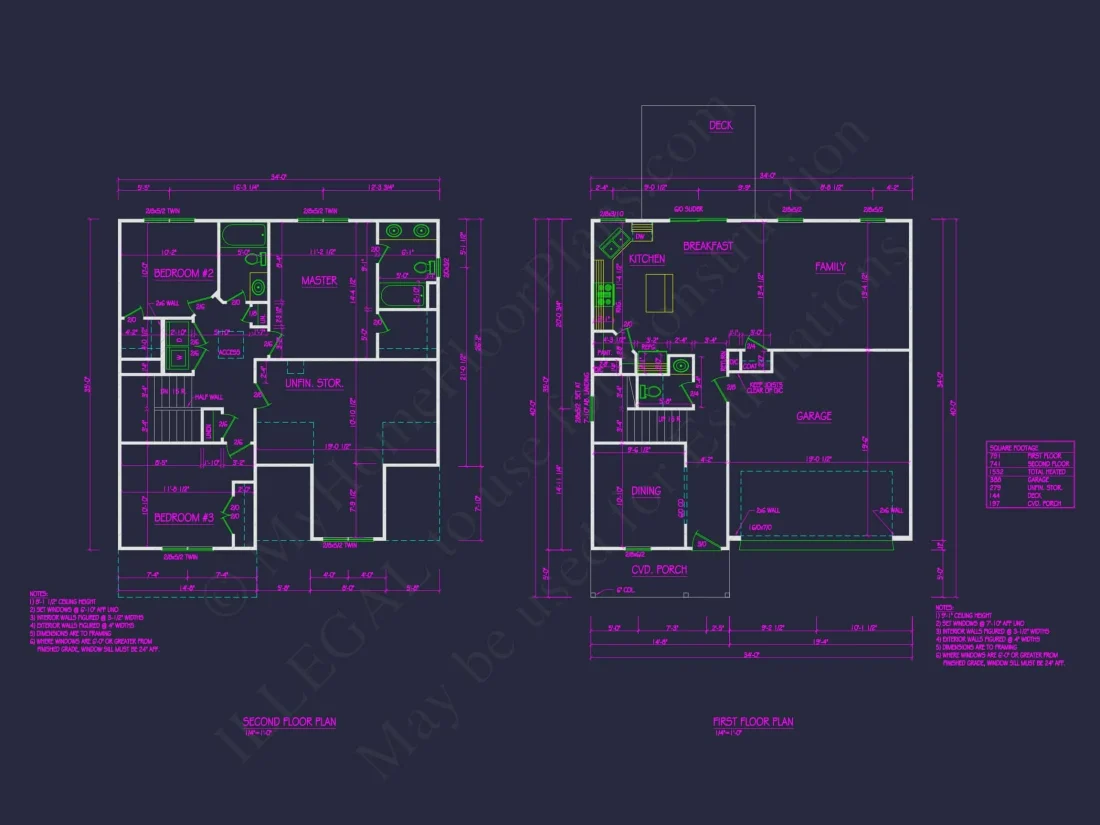 Modern 2-Story House Plan with Open Floor Layouts and Craftsman Curb Appeal