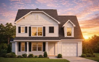Plan  10-1262 - Play House |  Neo-Colonial - 3-Bed, 2.5-Bath, 1,607 SF